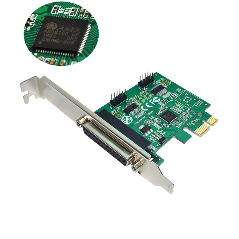 Добавить на карты RS 232 адаптер PCI Express 1x компьютерные компоненты PCIE X1 PCI-E PCIE карта настольный ПК Аксессуары 2 Последовательный+ Параллельный