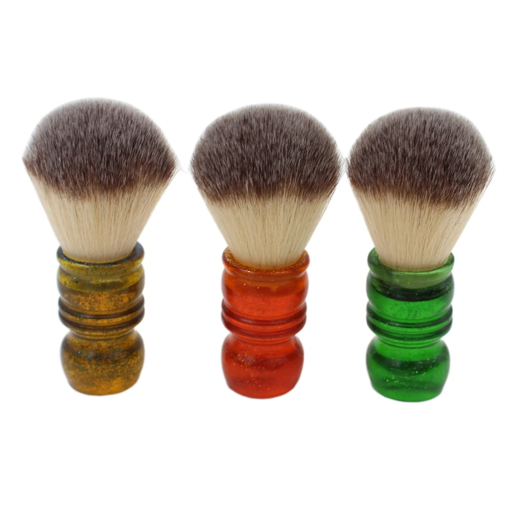 Новинка красочная полимерная ручка vigshave Мужская кисть для бритья из