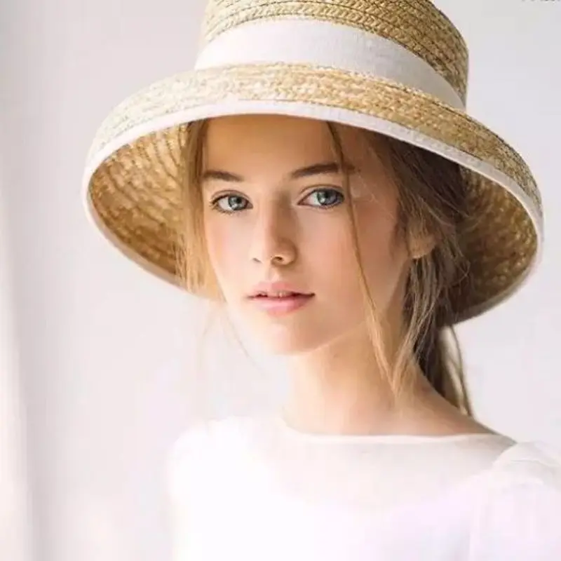 womens small straw hats