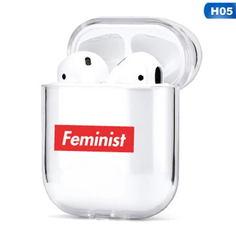 Роспись наушники чехол для AirPods чехол Чехол милый рисунок Fundas для Аксессуары для AirPods футболка с забавным мультипликационным принтом «жесткий чехол из поликарбоната
