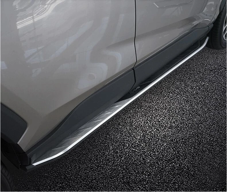 Для TOYOTA RAV4 Hybrid ходовые панели, боковая ступенька, педали, высокое качество, абсолютно автомобиль, Nerf бары, авто аксессуары