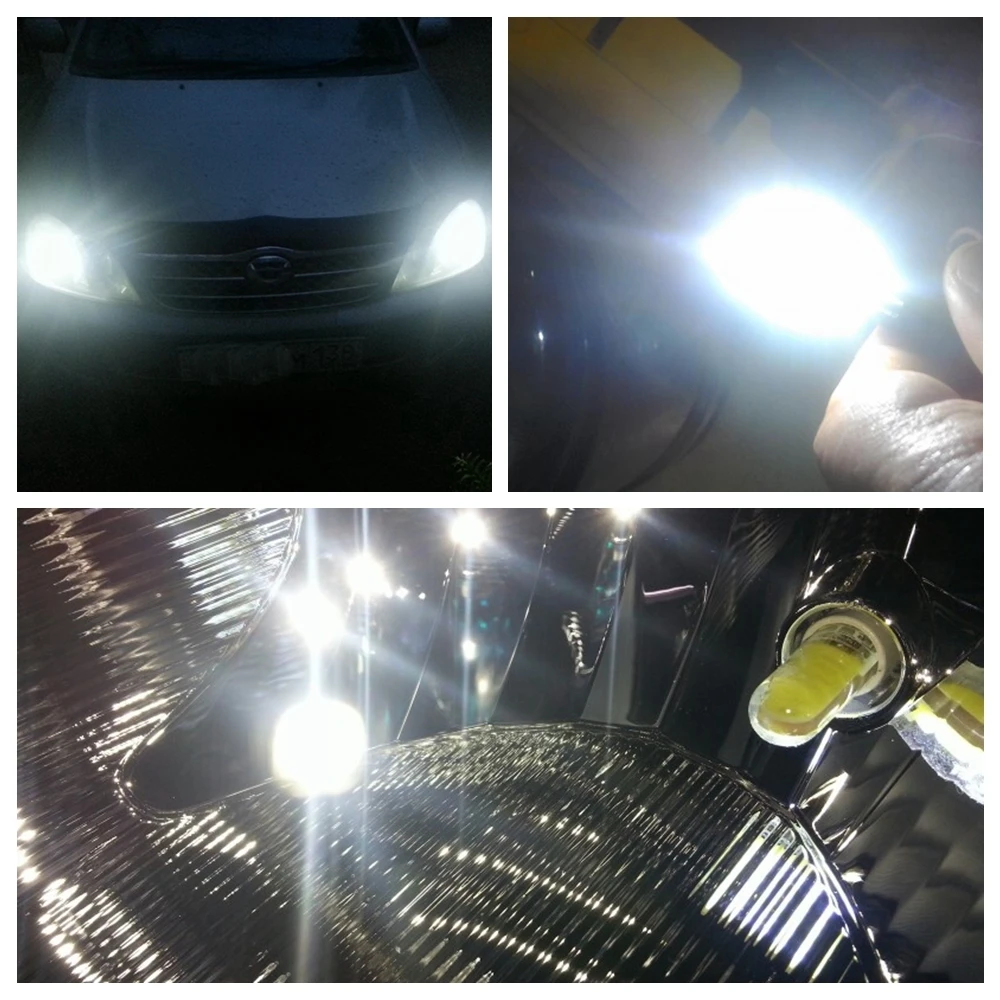 Hviero  T10 194 2825 WY5W W5W COB LED Silica gel Waterproof Wedge Light Car marker light reading dome Lamp Auto parking bulbs 12V