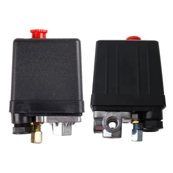 

Vertical Single-Pass/Four-Way Air Compressor Adjustable Pressure Switch Control Valve Connector Replacement Spare Parts