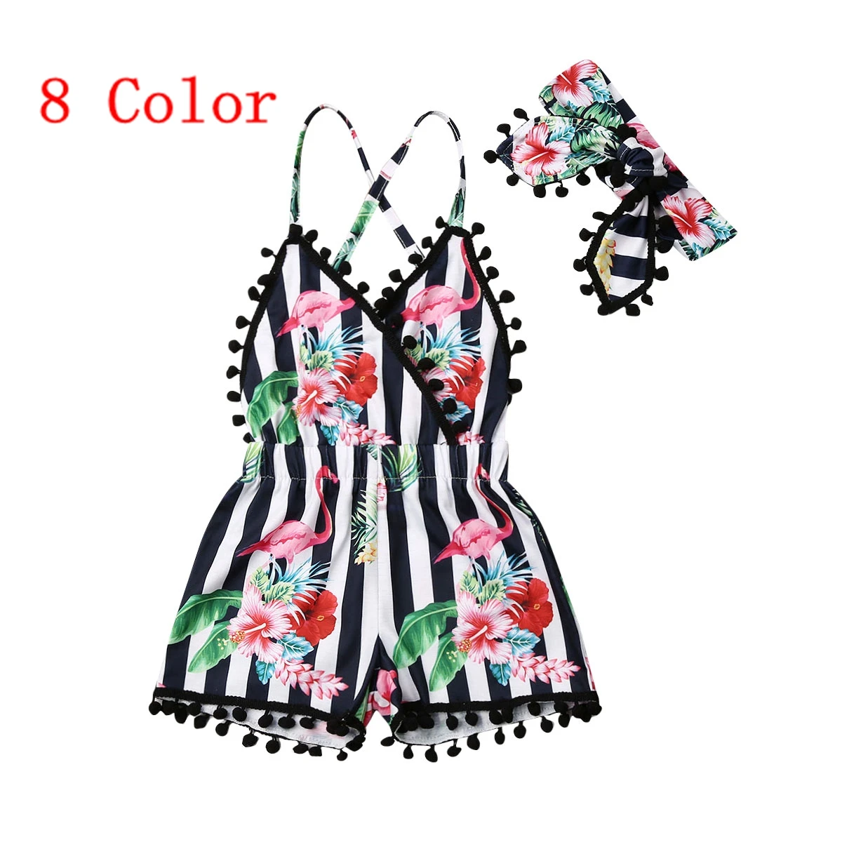 Новинка 2020 года Летняя одежда для новорожденных девочек Комбинезон без рукавов с