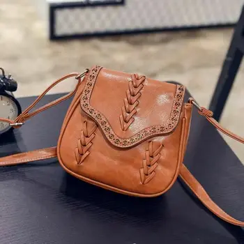 

High Quality Women Fashion Leather Messenger Crossbody Lady Shoulder Bag Satchel Handbag Tote