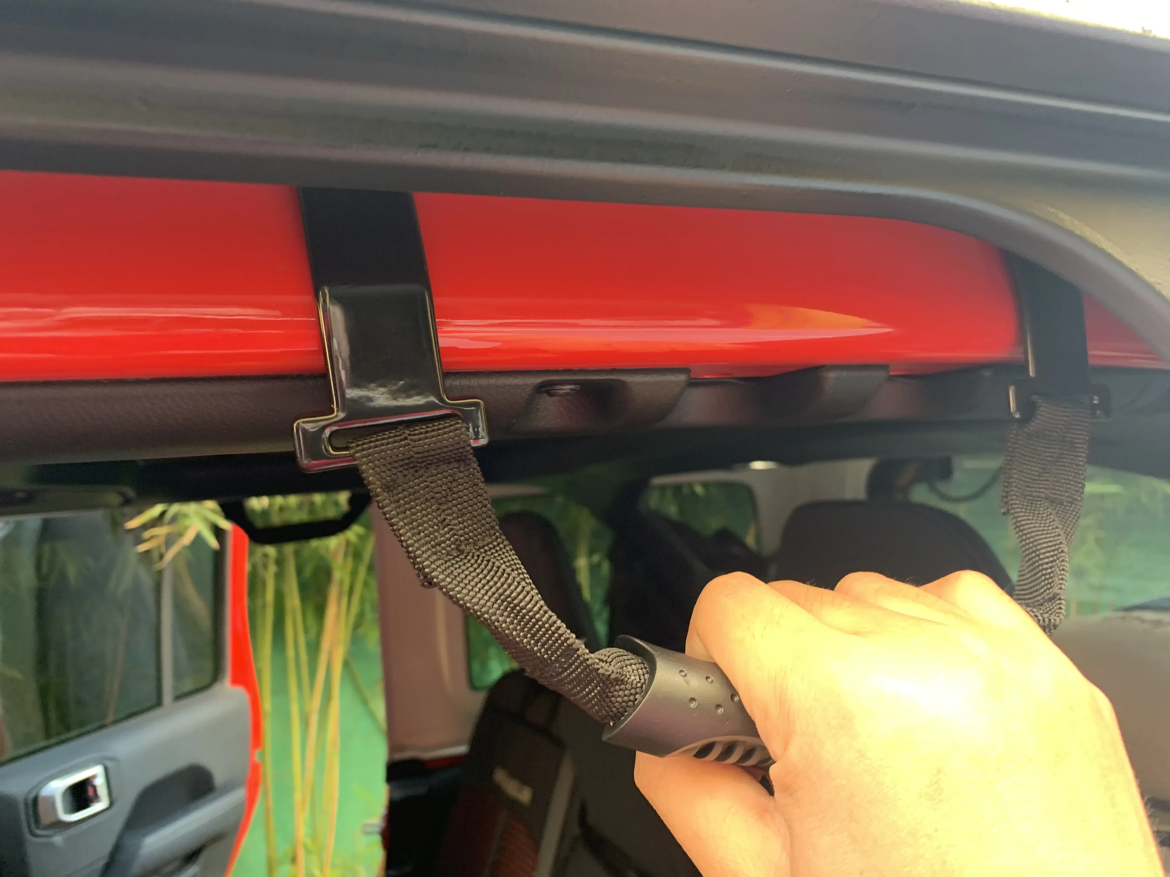 Для Jeep JL для wrangler+ Lantsun JL1147 задний ручной держатель высокое качество и низкая цена