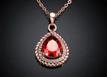 

YPD32 925 Silver Fashion Hanging Necklace Jewelry Zircon Necklace Jewelry
