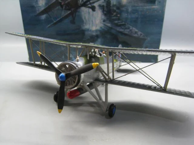 1/72 Вторая мировая война Англия, Британский Армейский торпедный аттакт Swordfish биплан военный истребитель классические авиационный самолет модели