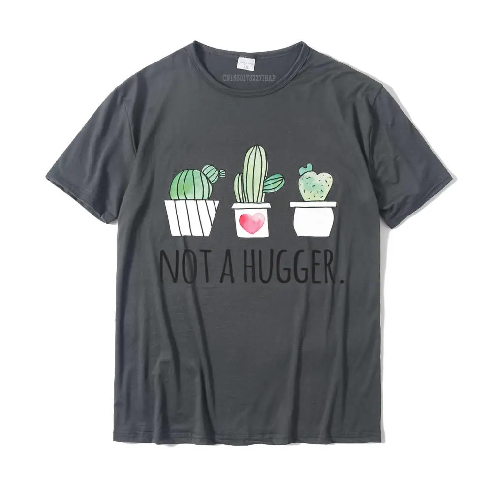 Fitness Tight Short Sleeve T Shirt April FOOL DAY O Neck Pure Cotton Men Top T-shirts Camisa Fitness Tight T-shirts High Quality Not A Hugger Shirt Funny Gardeners No Hugs Succulent Cactus Premium T-Shirt__MZ17603 carbon