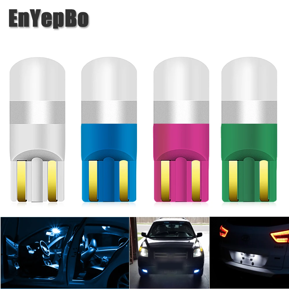 Светодиодная автомобильная лампа Canbus T10 194 светильник для CITROEN C5 C4 C3 C2 Xsara Saxo Berlingo W5W