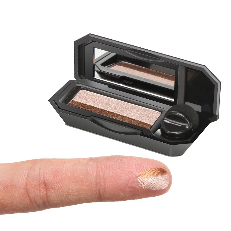 Lazy Double Color Eye Shadow Diamond Shimmer Eyeshadow Makeup Waterproof Pigment Eye Color Cosmetics
