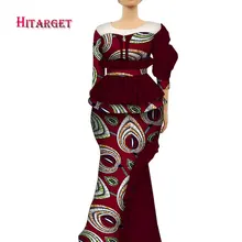 

2 Pcs Set African Print Skirt and Top Ankara Fashion for Women African Boubou Maxi Long Robe Skirt Dashiki Evening Gowns WY9589