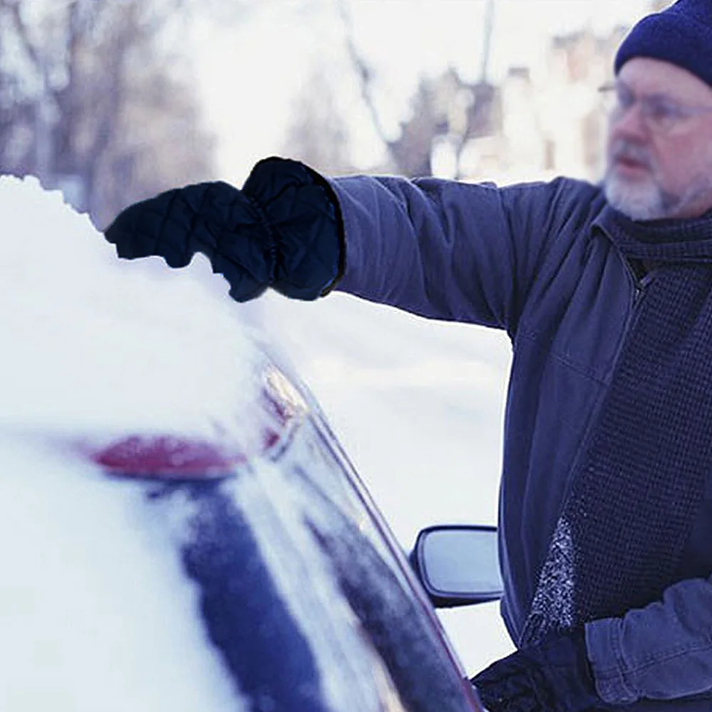 Водонепроницаемый снег удаление лопатка Deicing лед оконный скребок инструмент для очистки перчатки RV Запчасти Аксессуары для удаления снега