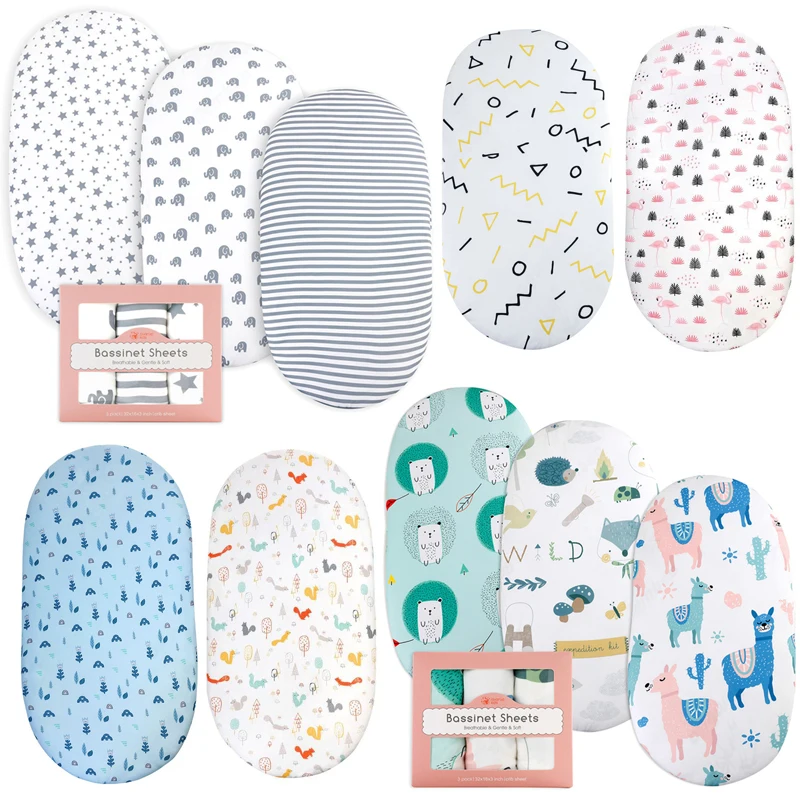 Baby sheets Super soft elastic cradle suitable for both men and women newborns | Мать и ребенок