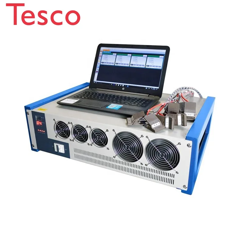 

Four Channel Battery Tester with DCR Testability for Battery Performance & Cycle Test