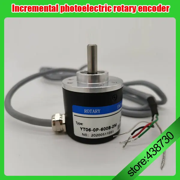 FUYUMIC Inkremental-Drehgeber 100 P/R - Photoelektrischer Encoder 5-24V