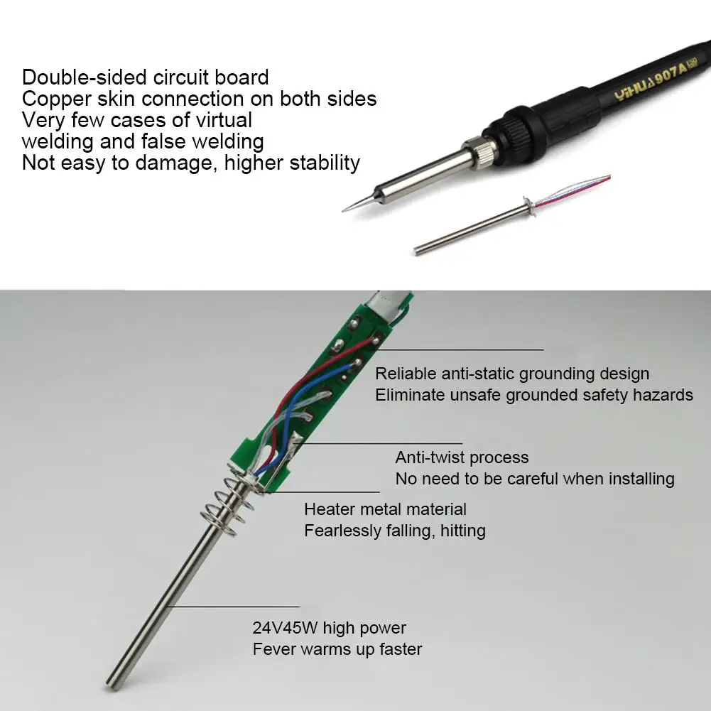 8786d паяльная стационарный паяльник 240 V/230 V/220 V/110 V 700W 2-в-1 Hermostat паяльная станция металлический Нагреватель Цифровой Дисплей