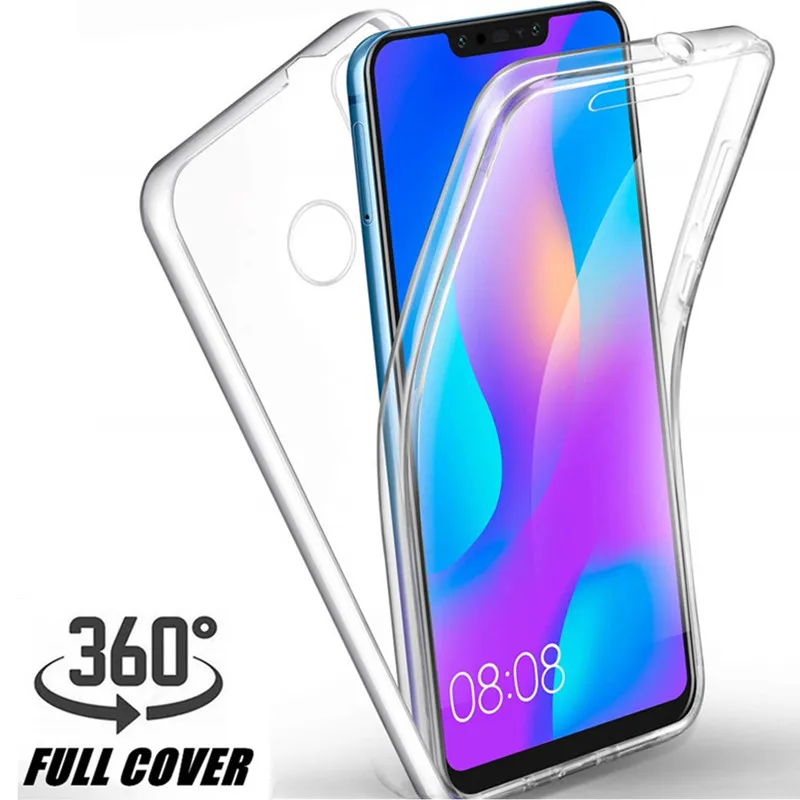 Чехол на 360 градусов для Xiaomi Redmi Note 7 6 Pro 7A 6A GO 5 4X Plus Mi 9T A3 8 9 Lite A2 полный корпус с