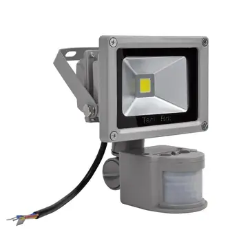 

4PCS 10W COB Flood Light Searchlight PIR Motion Sensor Flood Lamp LED Street Light Projector Lights for Garden Lighting