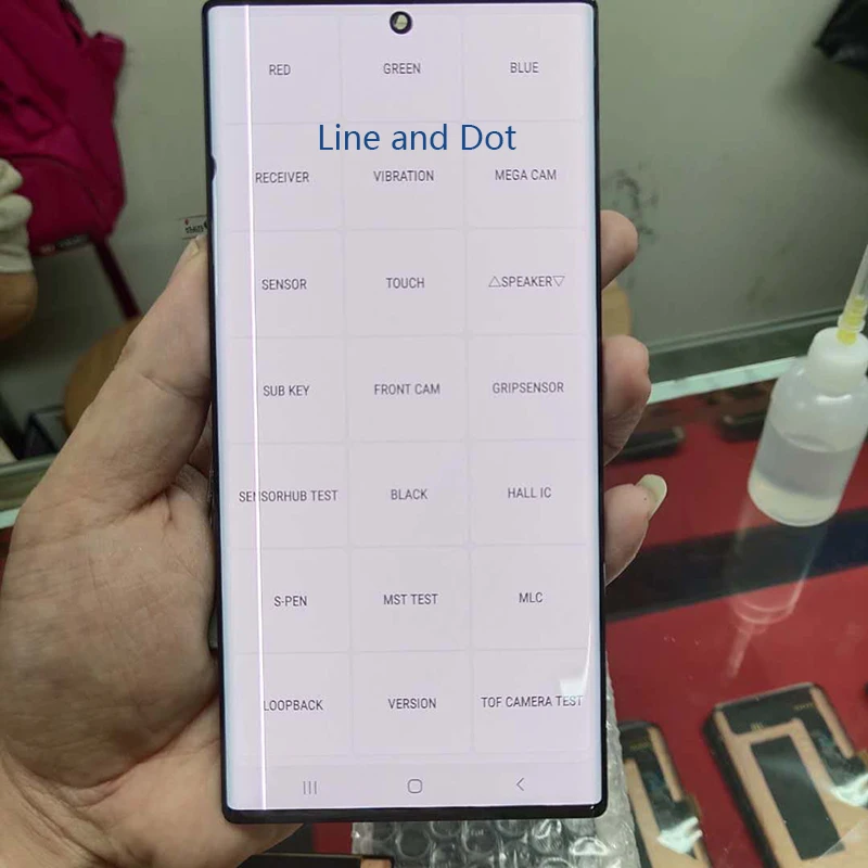 Original LCD For Samsung Galaxy note 10 plus LCD