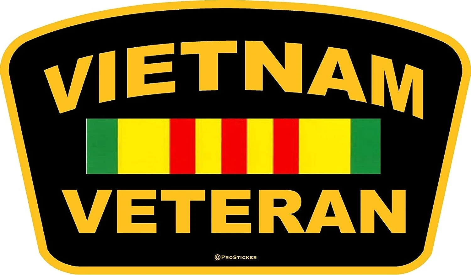 Для 4x3," X 6" Американская гордость серии "vietnam Veteran" лента наклейка стикер