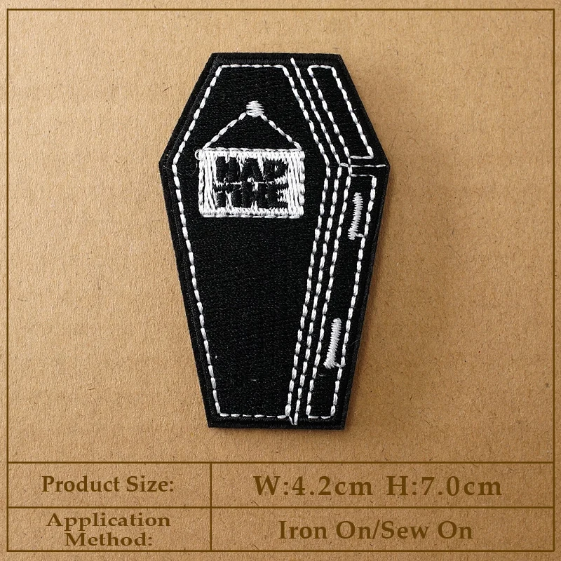 CAT Peace Embroidered Applique Patches Fabric Garment Apparel Clothing Accessories Embroidery Badges Star