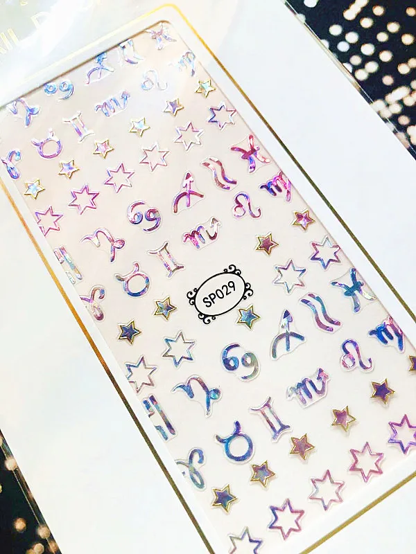 SP-29 Новейшая стикеры 3D на ногти Nail Art Переводные картинки серии DP Переводные картинки инструмент DIY Инструменты для украшения ногтей - Цвет: SP-29