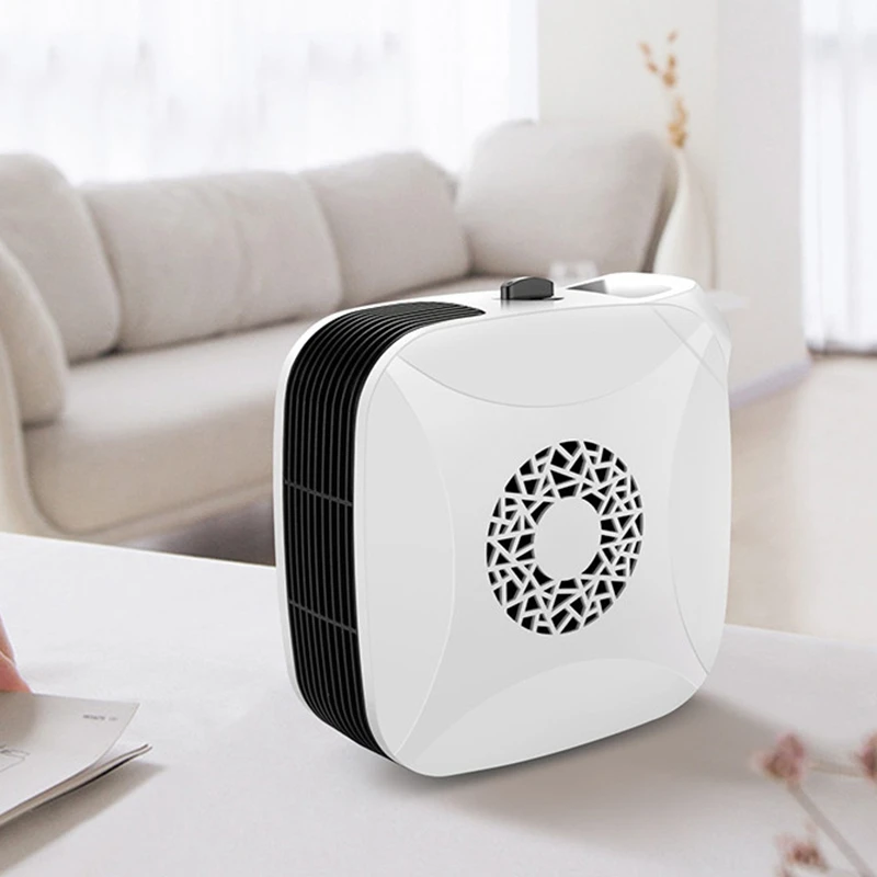 Electric Heater Mini Household Heater Portable Winter Heating Air Heater Desktop Fan Heater for Office Home Room EU Plug