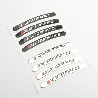 4x power performance M наклейка на автомобильное колесо для bmw E34 E36 E60 E90 E46 E39 E70 F10 F20 F30 X5 X6 X1 |