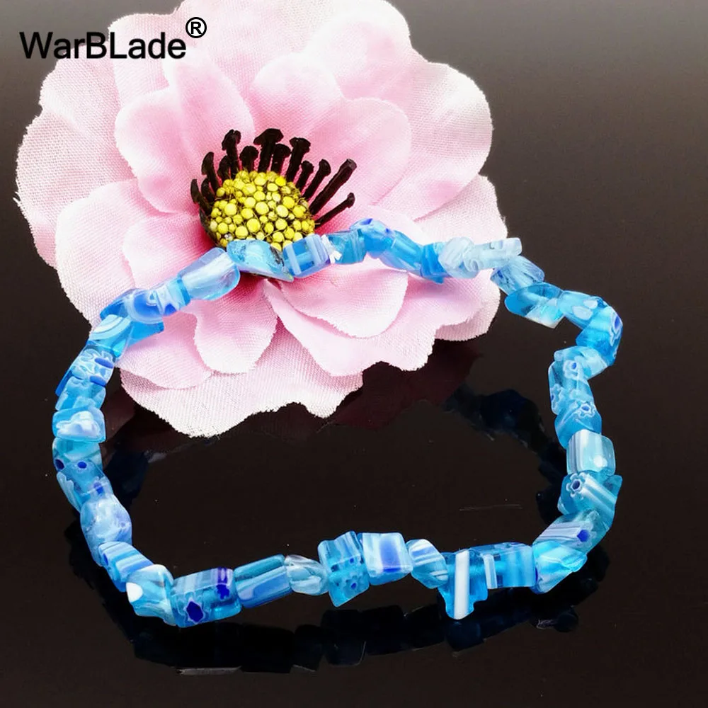 chrysanthemum stone WarBLade натуральный камень браслет чип бусины, камешки 10 шт. Amazon Кристалл Коралл кварцевые бусины браслеты для женщин ювелирные изделия - Окраска металла: chrysanthemum stone