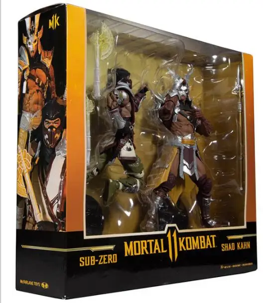 Macfarlane 11057 mortal kombat shao kahn figura de ação de 7 polegadas