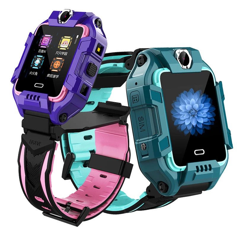 Y99 4G niños reloj inteligente teléfono GPS niños reloj inteligente rotación doble cámara Wifi SIM localizador Video llamada - AliExpress Productos