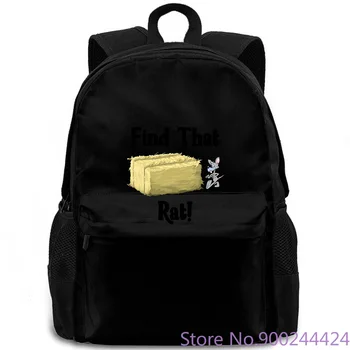 

Funny Rat Dog Hunt Barn Huntinger - Gift for Animal Love Good Quality Brand Summer Style Cool Fresh Design backpack