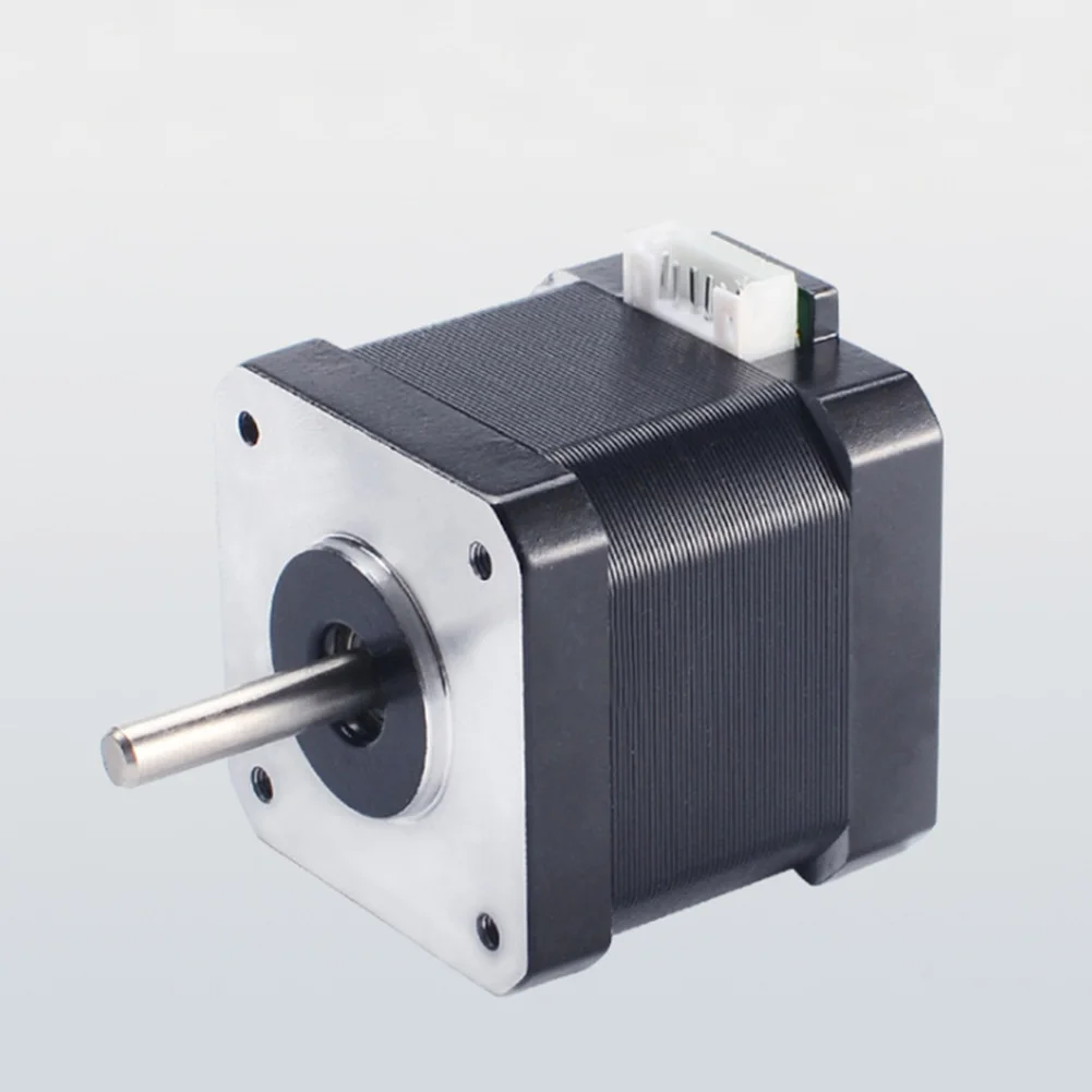 Низкий уровень шума прочный энергосберегающий 3d принтер части Nema17 высокий крутящий момент с проводом 4 свинца шаговый двигатель один вал аксессуары