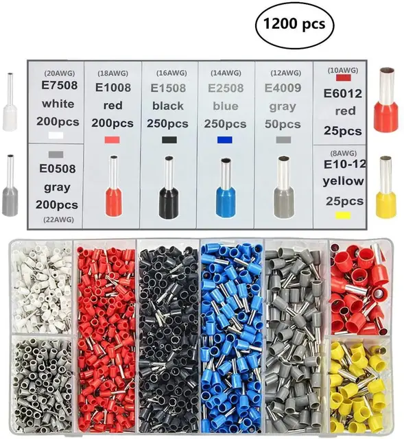 1250pcs Terminals
