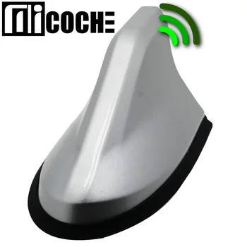 

NEW DESIGN! FM Radio Antenna Car Shark Fin Aerials for VOLVO V40 V60 S60 S80 XC60 XC90 Auto Roof Sharkfin Black White Silver