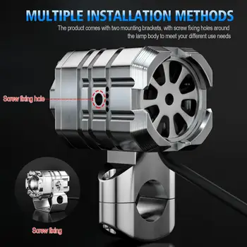 

Motorcycle aluminum alloy K3S two-color filter spotlight headlight