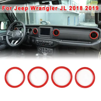 

Auto Air Vent Trim Plastic For Jeep Wrangler JL 2018-2019 Replacement Parts