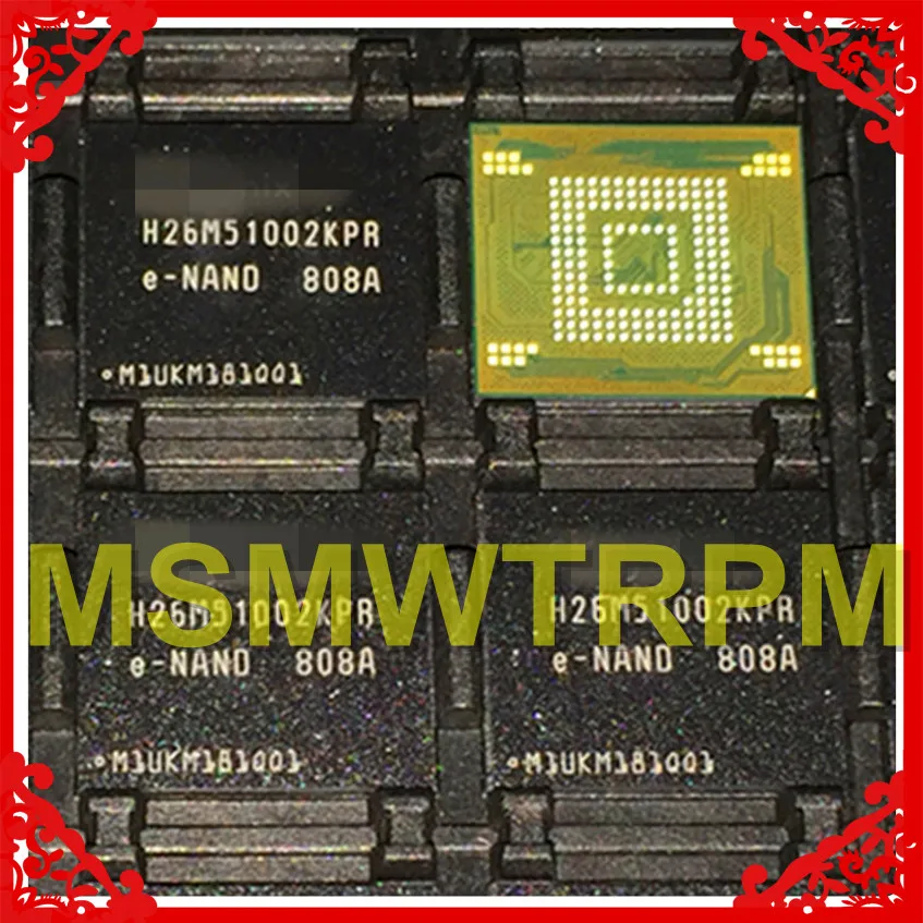 H26M51002KPR BGA153Ball EMMC 16 Гб памяти мобильного телефона новые оригинальные и подержанные Паяные шары протестированы ОК