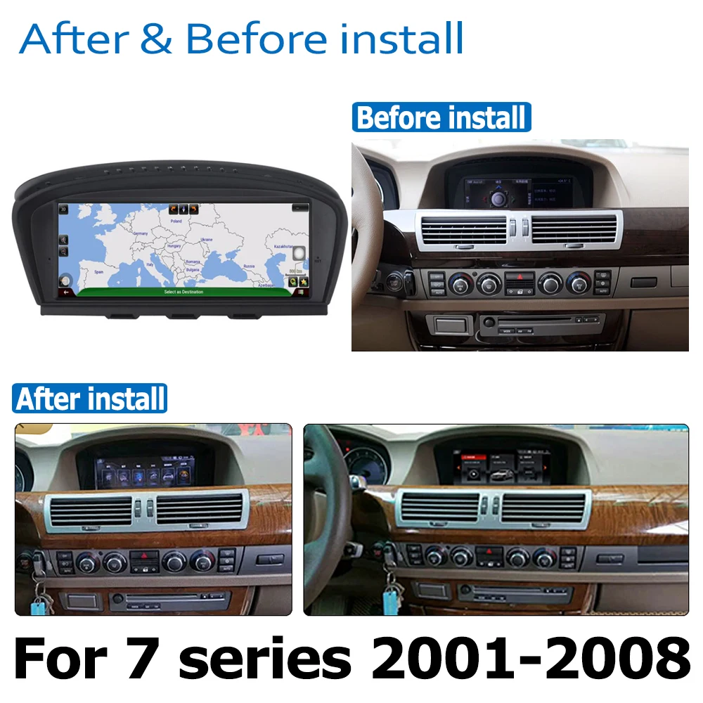 2 Din Автомобильный мультимедийный плеер для BMW 5 серии E39 1995 ~ 2003 радиоприемник Android