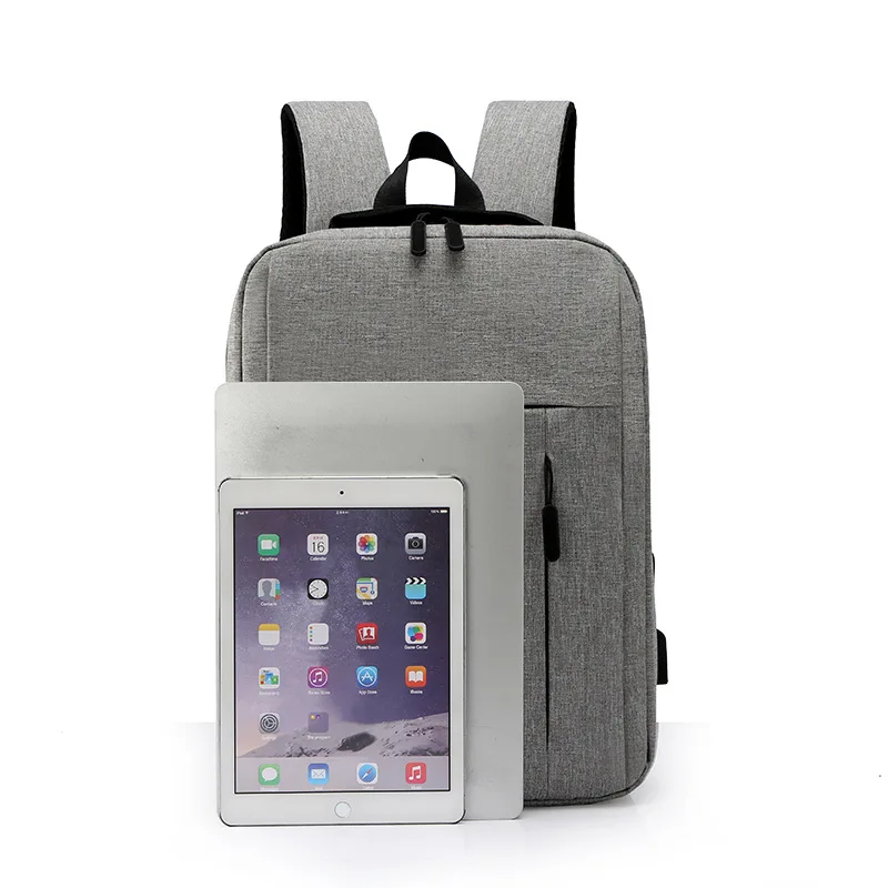 

Logousb Backpack Casual Men's Business Bag Laptop Backpack