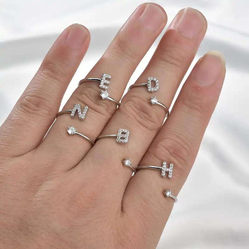 Классическое первое кольцо с гравировкой, женское, мужское, простое и благородное, Европейское и американское, индивидуальное, очарователь...