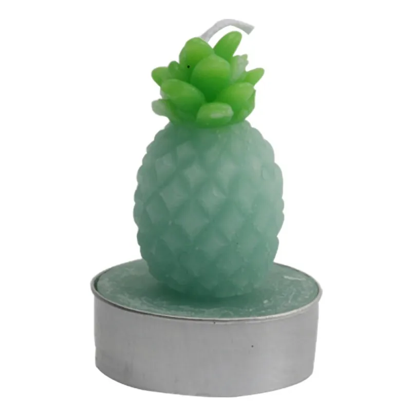 Искусственный Ананас Свеча для семьи, день рождения, украшение для свадьбы, украшение для места, при свечах, праздник, домашний декор MN