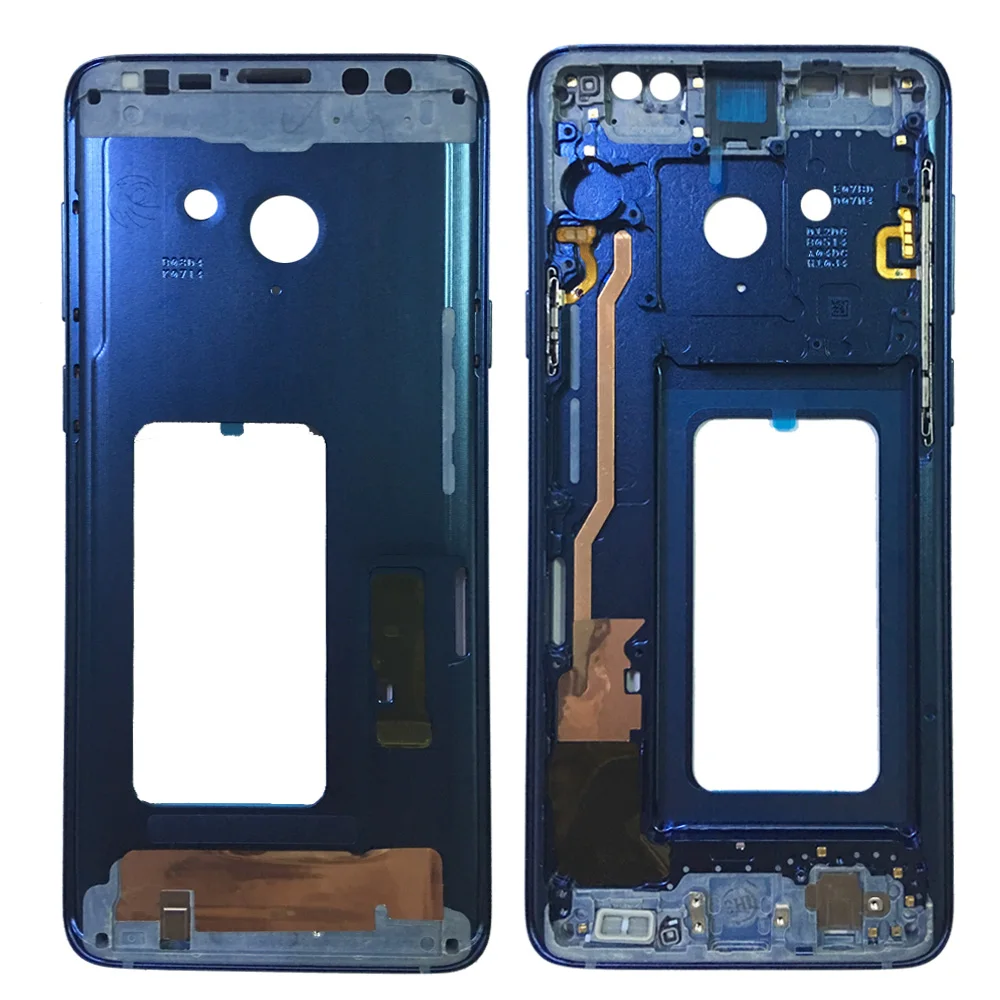 Корпус средней рамки для samsung Galaxy S9 S9 plus Передняя ЖК-рамка Панель задняя пластина Корпус задняя крышка с инструментами