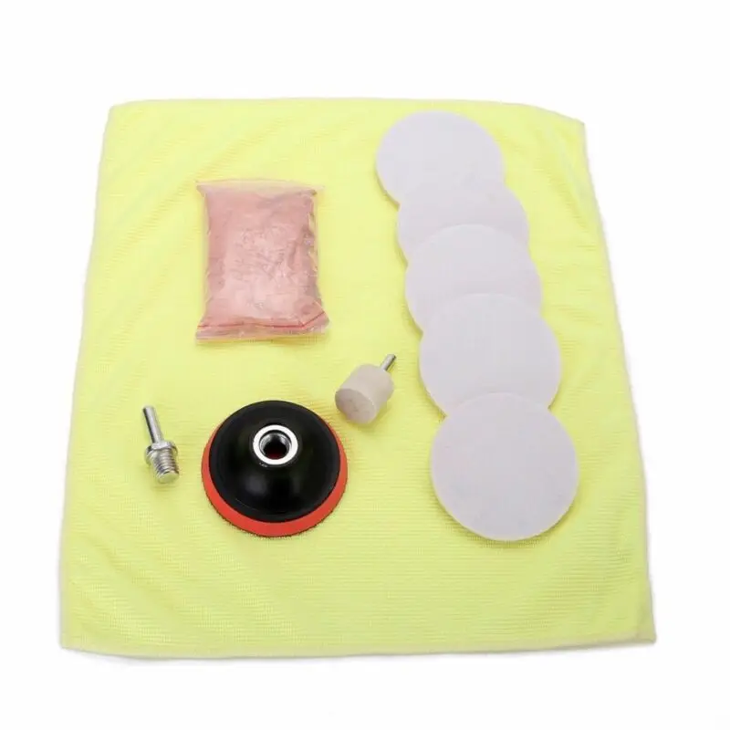 New 1Set Car Windscreen Polishing Kit Practical Auto Windows Scratch Remover Glass Repair Tools | Инструменты