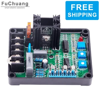 

Free Shipping NEW GAVR 8A Brushless AVR Generator Automatic Voltage Regulator Module Universal 3 phase Diesel Generator Parts