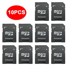 10 шт./лот рекламные адаптер карт памяти TF карта TransFlash карты памяти microsd карта SD адаптеры с бесплатным чехлом для платок хиджаб бандана sd-адаптер