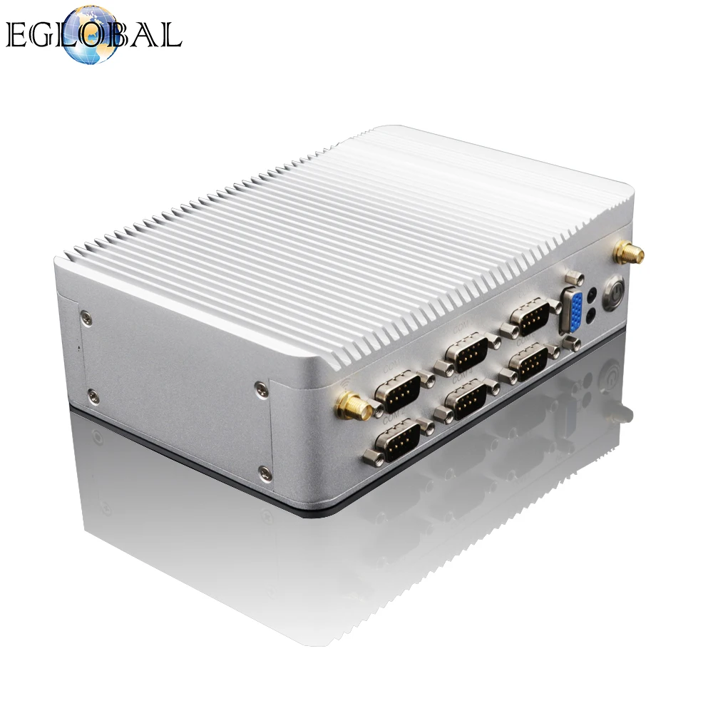 EGLOBAL G3 Intel Celeron j1900 Встроенный промышленный ПК rs485/rs232 встроенный nuc с двойной LAN промышленный com-порт