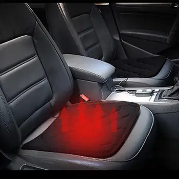 

12V Car Heated Seat Cushion Covers Heating Pad Car Electric Heated Seat Pad Cushions Auto Covers Keep Warmming Seat For Winter
