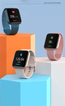 

Full Touch Smart Bracelet Heart Rate Blood Pressure Detection Multi-Function Sports Step Ip67 Waterproof Fashion Bracelet